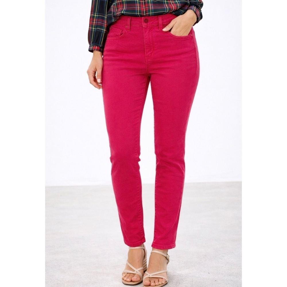 MOTHER | The Rascal Ankle Jeans in Mars Red High Rise Sz. 26